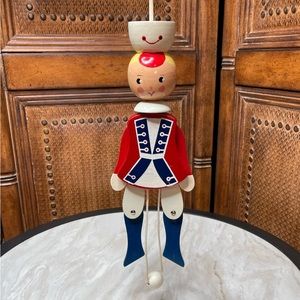 Vintage Wood Articulated Puppet By Sevi